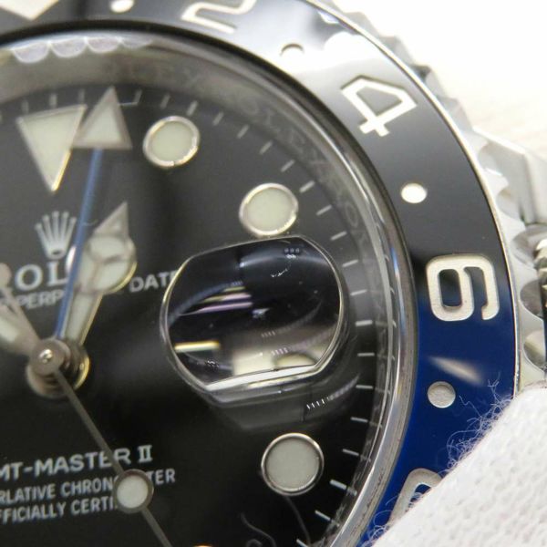 ロレックス GMTマスター2 116710BLNR ROLEX 腕時計 黒文字盤