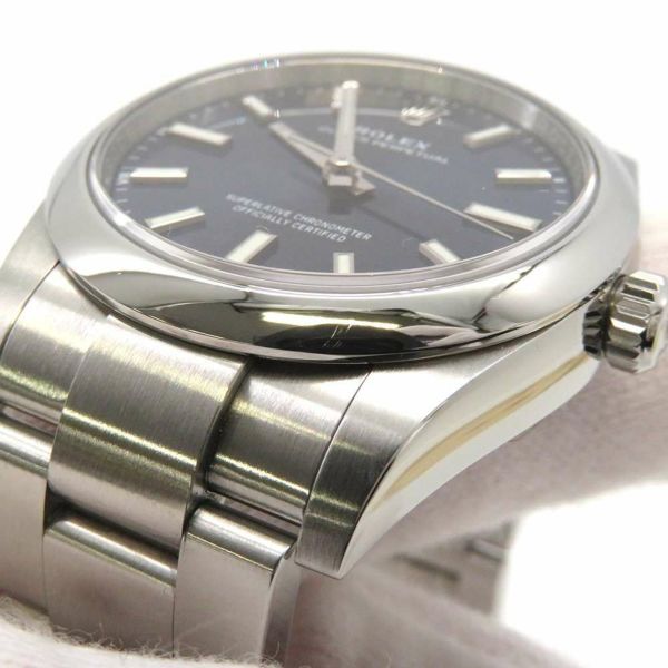 ロレックス オイスターパーペチュアル 124200 ROLEX 腕時計 ブライトブルー文字盤 レディース
