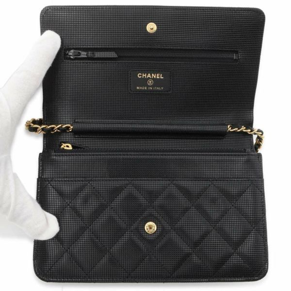 シャネル チェーンウォレット マトラッセ ココマーク レザー CHANEL 財布 バッグ