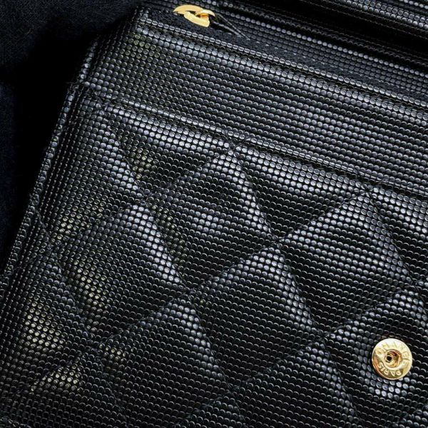 シャネル チェーンウォレット マトラッセ ココマーク レザー CHANEL 財布 バッグ