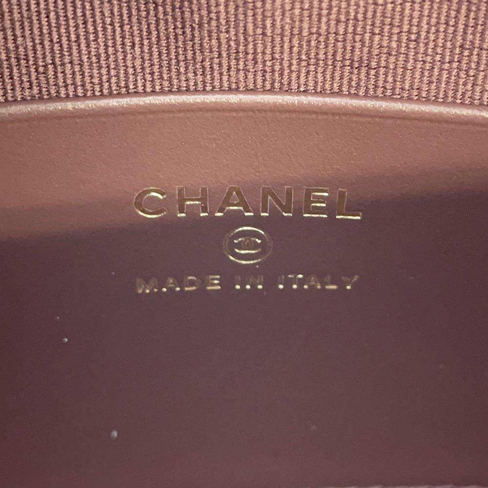 シャネル チェーンショルダーバッグ マトラッセ ココマーク キャビアスキン AP3998 CHANEL 黒
