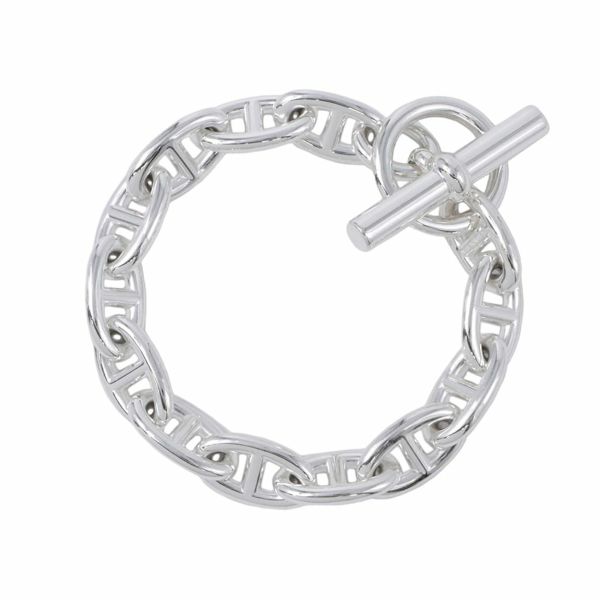 エルメス ブレスレット シェーヌダンクルGM 13コマ SV925シルバー HERMES ジュエリー