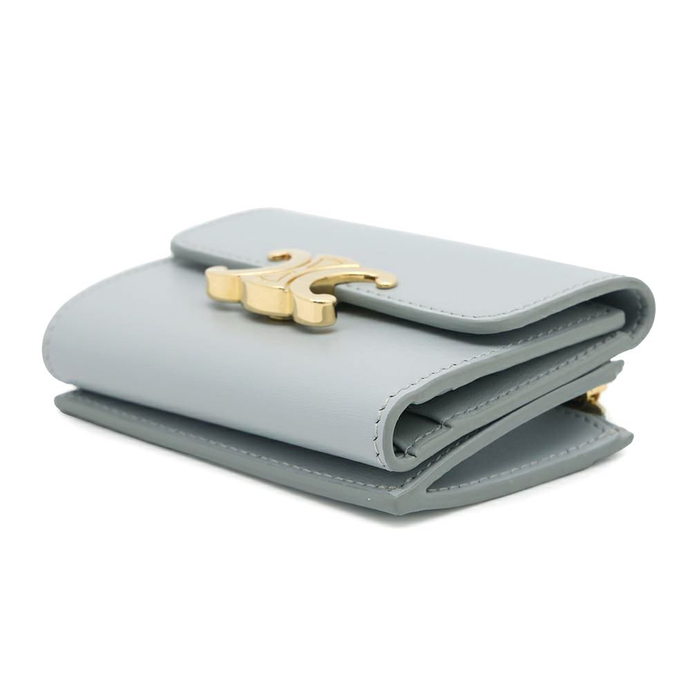 セリーヌ 二つ折り財布 トリオンフ コンパクトウォレット コインケース付 10I653 CELINE 財布