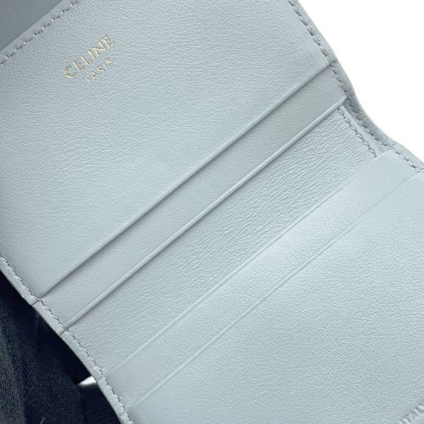 セリーヌ 二つ折り財布 トリオンフ コンパクトウォレット コインケース付 10I653 CELINE 財布