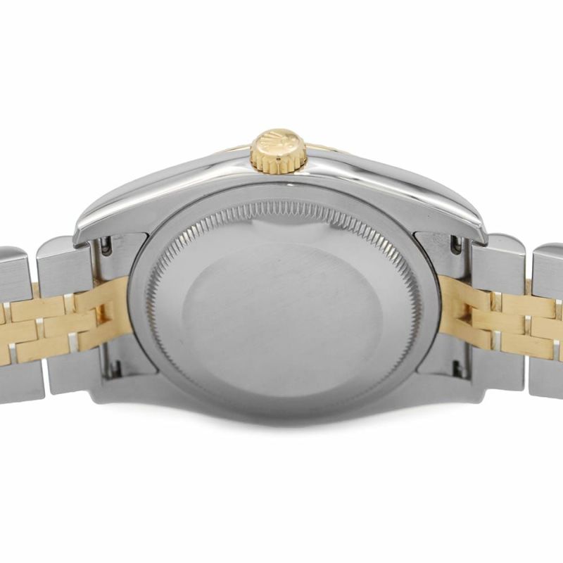 ロレックス デイトジャスト SS/K18YG イエローゴールド 116233NR ホワイトシェル文字盤 ローマン