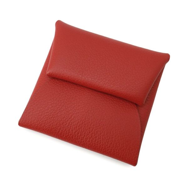 エルメス コインケース バスティア ルージュラデュー エバーカラー W刻印 HERMES 財布