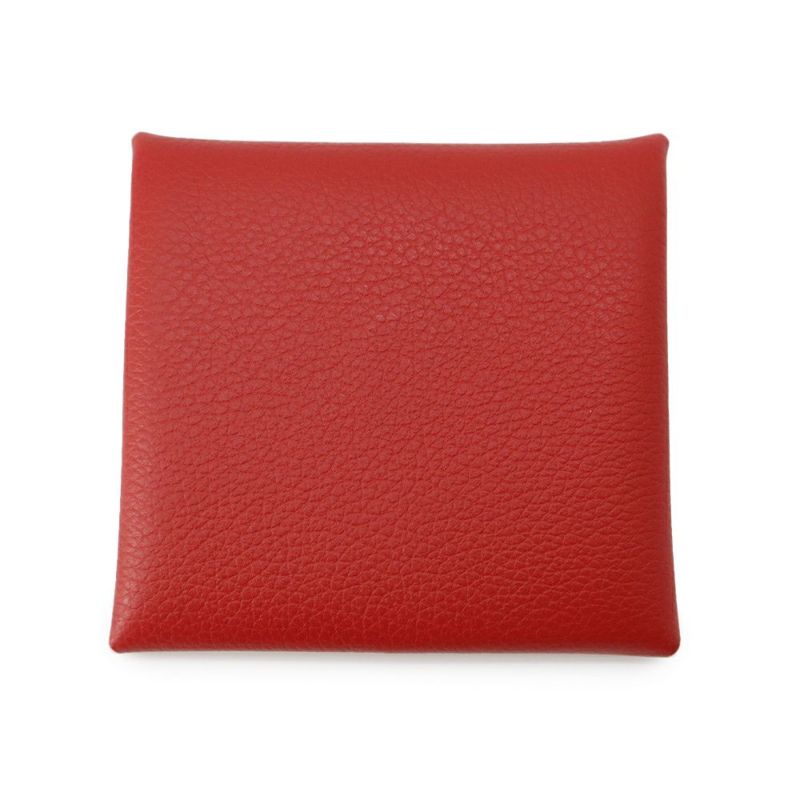 エルメス コインケース バスティア ルージュラデュー エバーカラー W刻印 HERMES 財布