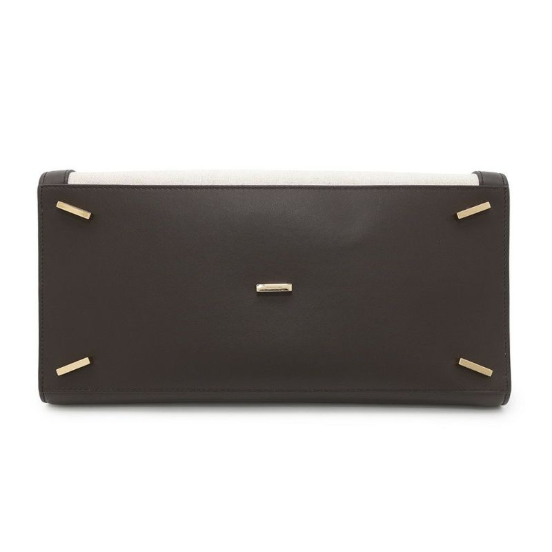 フェラガモ ハンドバッグ ハグ Hug S キャンバス カーフレザー 216377 Ferragamo 2way