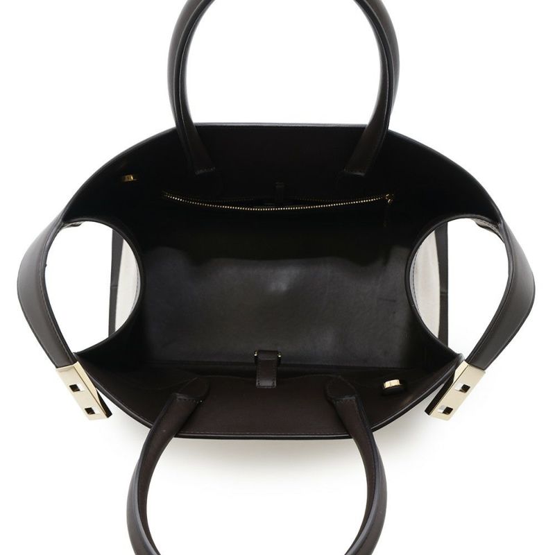 フェラガモ ハンドバッグ ハグ Hug S キャンバス カーフレザー 216377 Ferragamo 2way