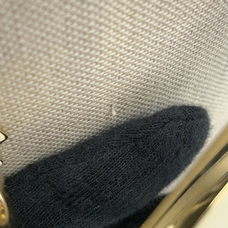 フェラガモ ハンドバッグ ハグ Hug S キャンバス カーフレザー 216377 Ferragamo 2way