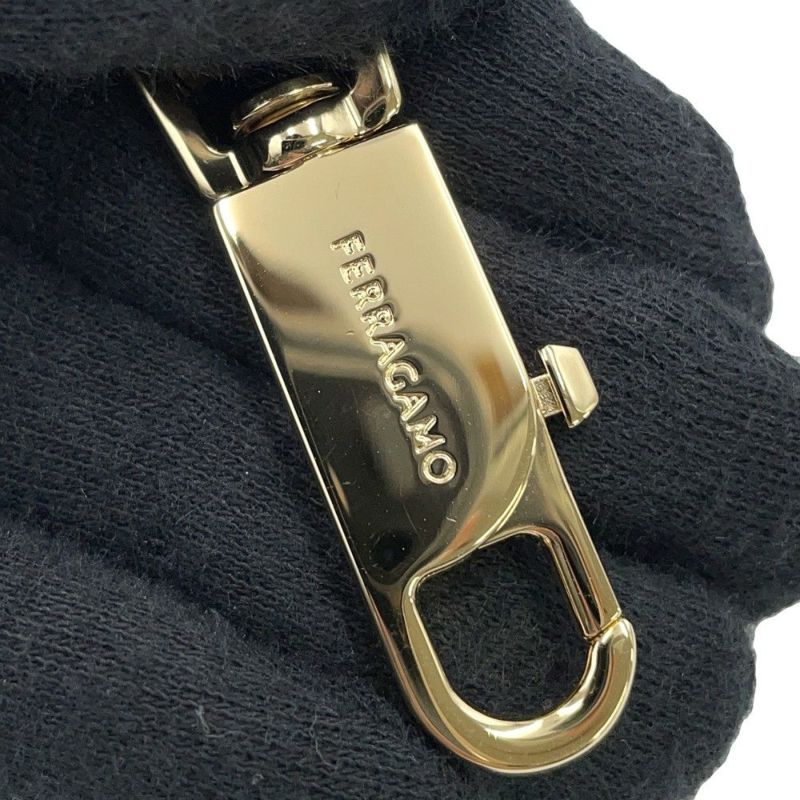 フェラガモ ハンドバッグ ハグ Hug S キャンバス カーフレザー 216377 Ferragamo 2way