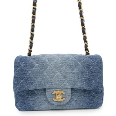 シャネル CHANEL ココマーク ボーイシャネル ミニ デニム シャネル チェーンショルダーバッグ ボーイシャネル ココマーク