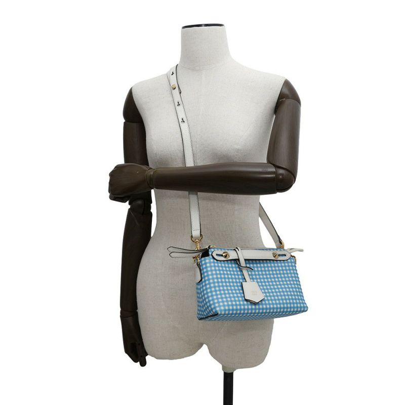 フェンディ ハンドバッグ バイザウェイ チェック ミニ 8BL145 FENDI 2way