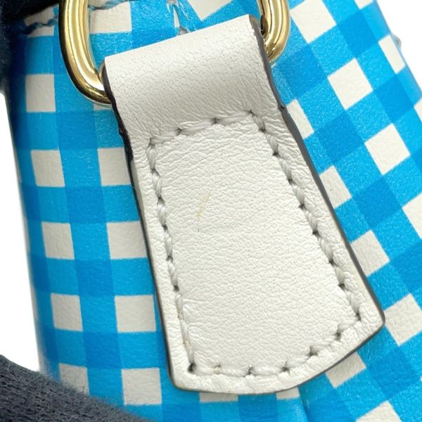 フェンディ ハンドバッグ バイザウェイ チェック ミニ 8BL145 FENDI 2way