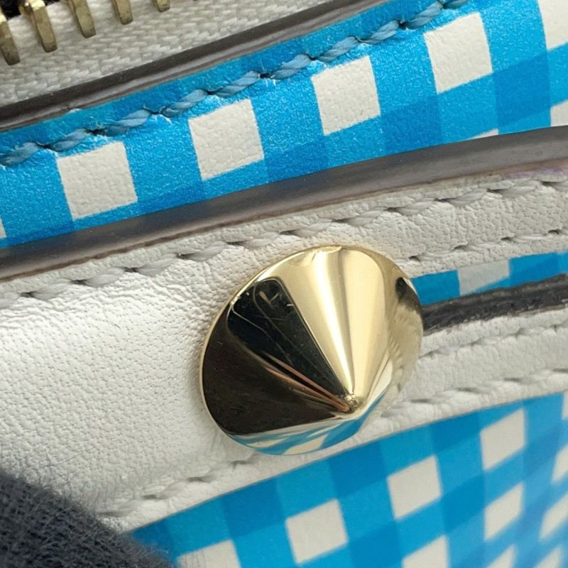 フェンディ ハンドバッグ バイザウェイ チェック ミニ 8BL145 FENDI 2way