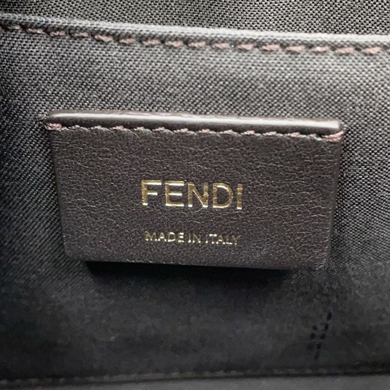 フェンディ ハンドバッグ バイザウェイ チェック ミニ 8BL145 FENDI 2way