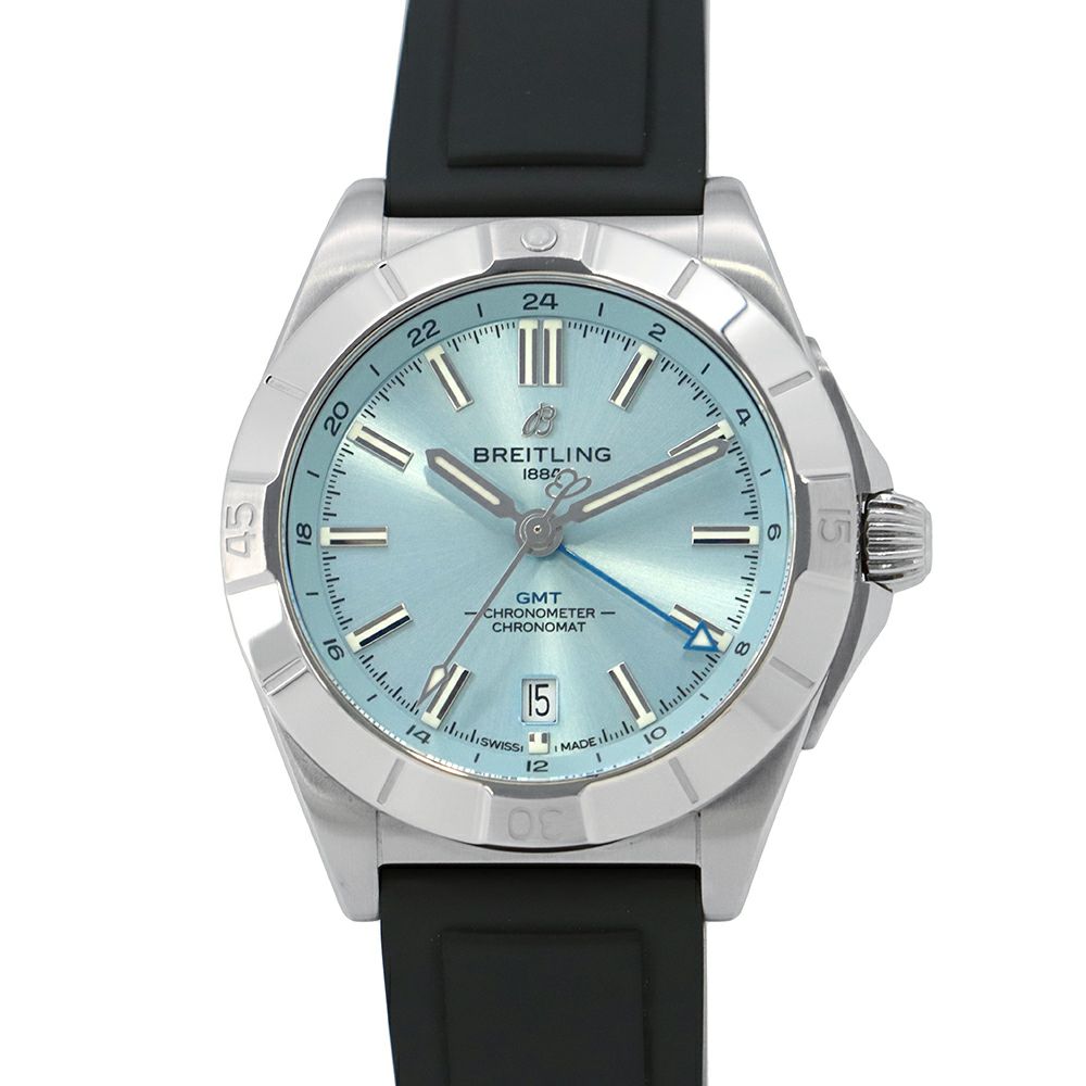 ブライトリング クロノマット オートマチック GMT 40 P32398101C1S2 BREITLING 腕時計 アイスブルー文字盤