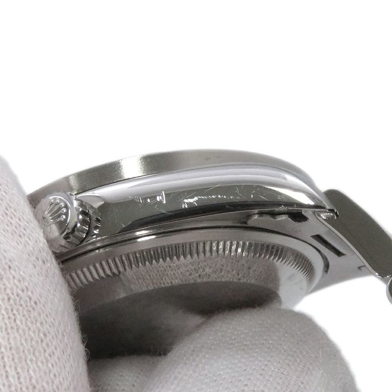 ロレックス オイスターパーペチュアル デイト U番 15210 ROLEX 腕時計 ピンク文字盤 飛びアラビア