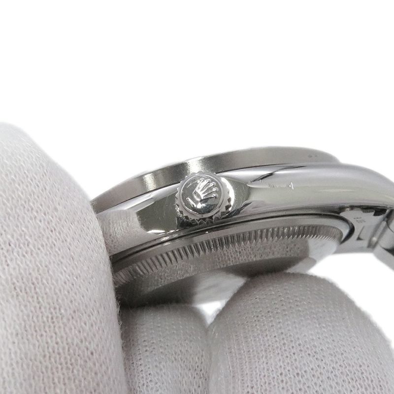 ロレックス オイスターパーペチュアル デイト U番 15210 ROLEX 腕時計 ピンク文字盤 飛びアラビア