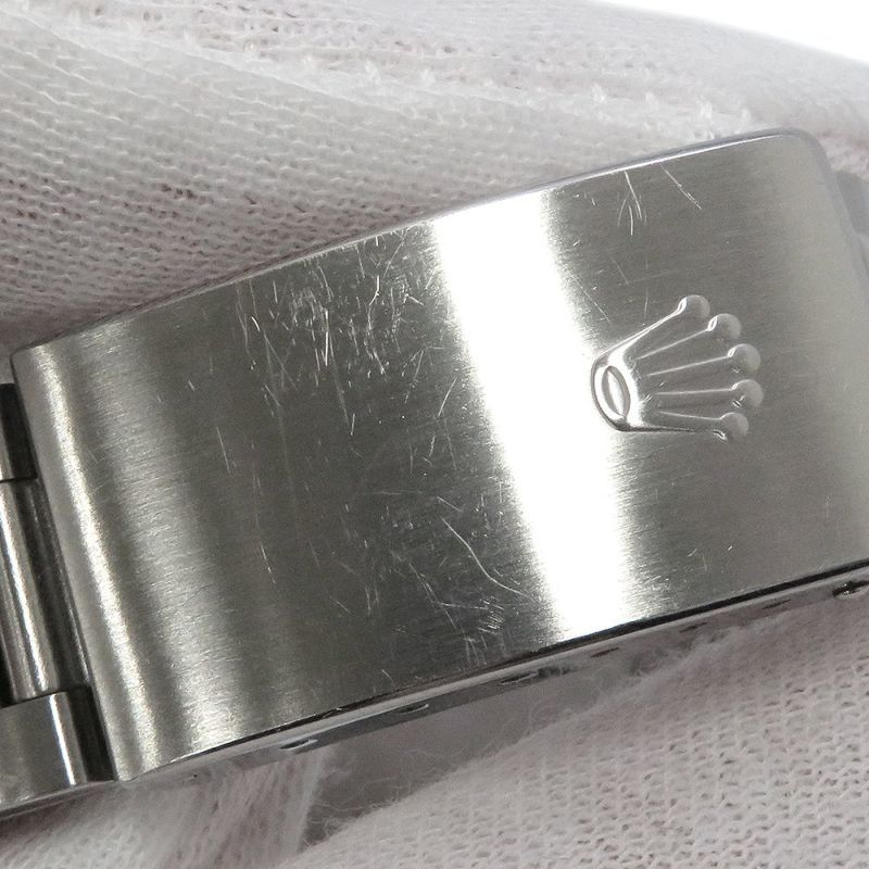 ロレックス オイスターパーペチュアル デイト U番 15210 ROLEX 腕時計 ピンク文字盤 飛びアラビア