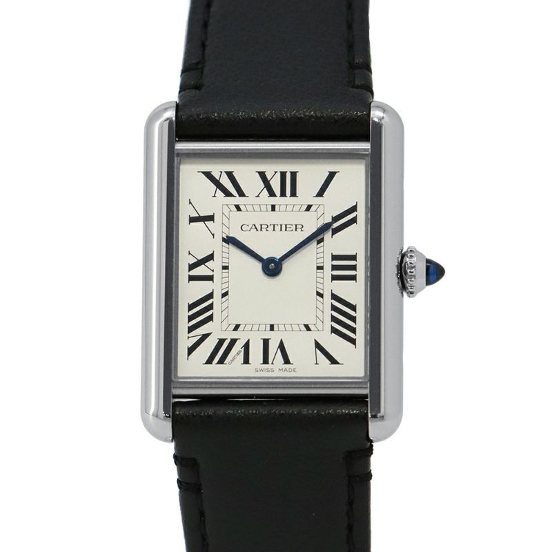 カルティエ タンク マスト LM WSTA0059 Cartier 腕時計 シルバー文字盤 ソーラービート