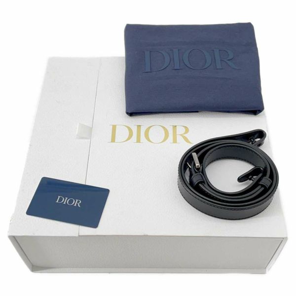 クリスチャン・ディオール ショルダーバッグ ギャロップ GALLOP レザー 1ADPO033LAC Christian Dior 黒