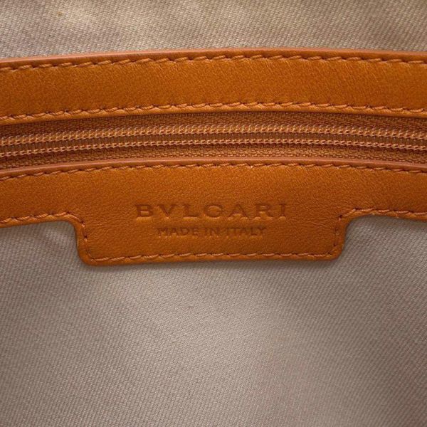 ブルガリ ショルダーバッグ ロゴ スエード BVLGARI ワンショルダー