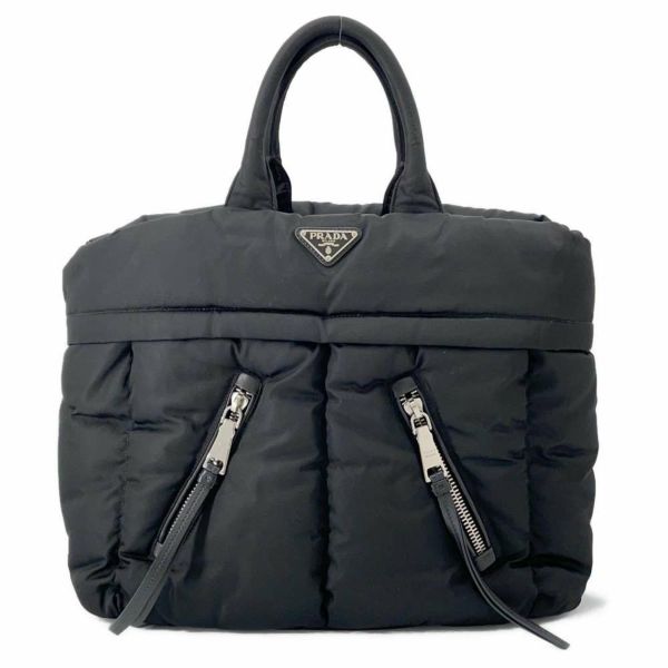 プラダ トートバッグ ボンバー ナイロン BN2617 PRADA  2way 黒