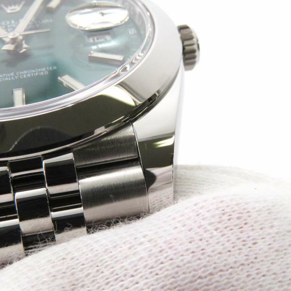 ロレックス デイトジャス 126300 ROLEX 腕時計 ミントグリーン文字盤