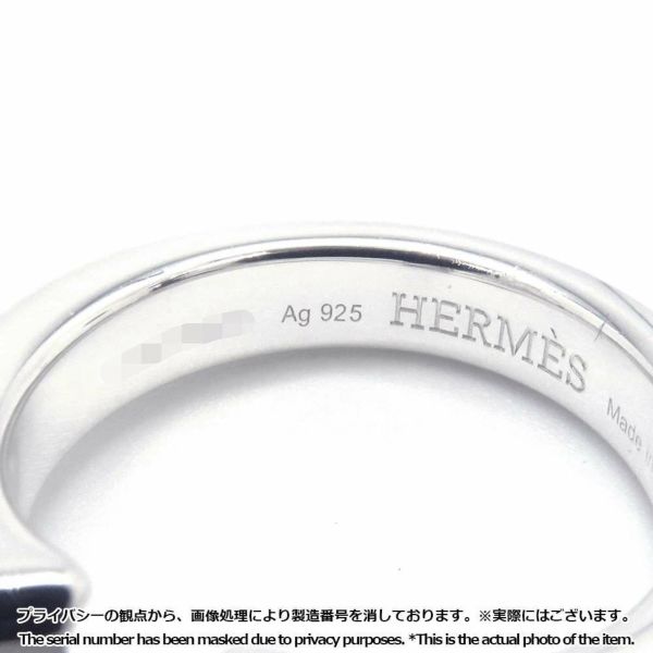 エルメス リング クルー・ド・フォルジュ リング GM SV925シルバー リングサイズ59 HERMES ジュエリー