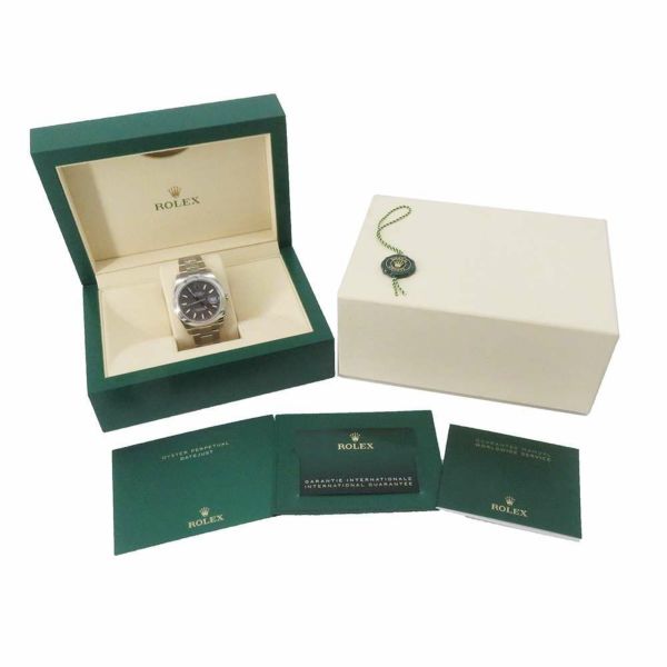 ロレックス デイトジャスト 126300 ROLEX 腕時計 スレート文字盤