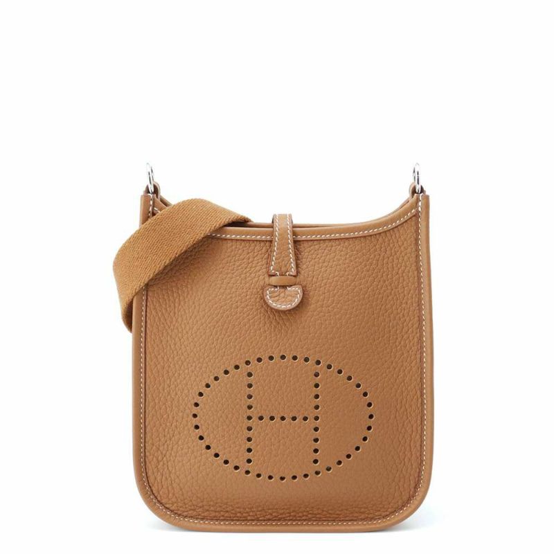 エルメス エブリンTPM アマゾン ゴールド/シルバー金具 トリヨンクレマンス K刻印