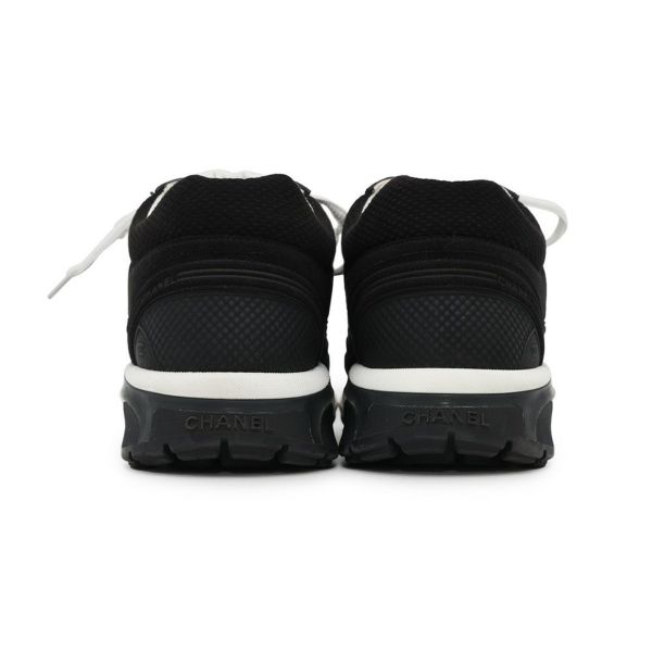 シャネル スニーカー ココマーク スエード メンズサイズ43 G45078 CHANEL 靴 黒