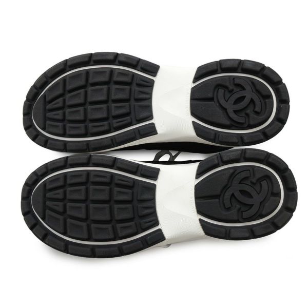 シャネル スニーカー ココマーク スエード メンズサイズ43 G45078 CHANEL 靴 黒