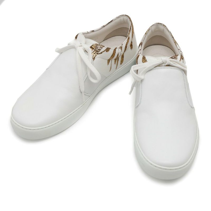 シャネル スニーカー ココマーク スリッポン メンズサイズ43 G31747 CHANEL 靴 白