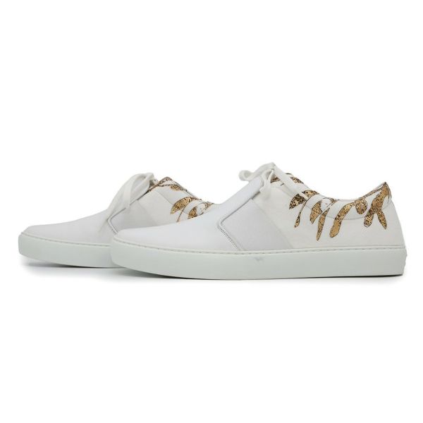 シャネル スニーカー ココマーク スリッポン メンズサイズ43 G31747 CHANEL 靴 白