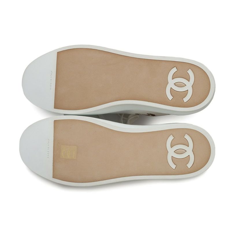 シャネル スニーカー ココマーク スリッポン メンズサイズ43 G31747 CHANEL 靴 白