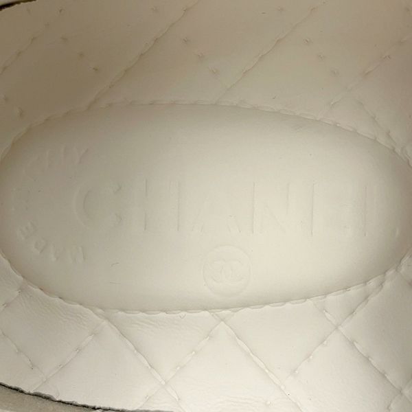 シャネル スニーカー ココマーク スリッポン メンズサイズ43 G31747 CHANEL 靴 白