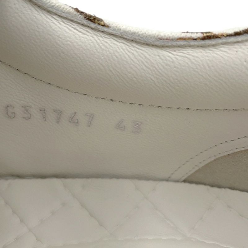シャネル スニーカー ココマーク スリッポン メンズサイズ43 G31747 CHANEL 靴 白