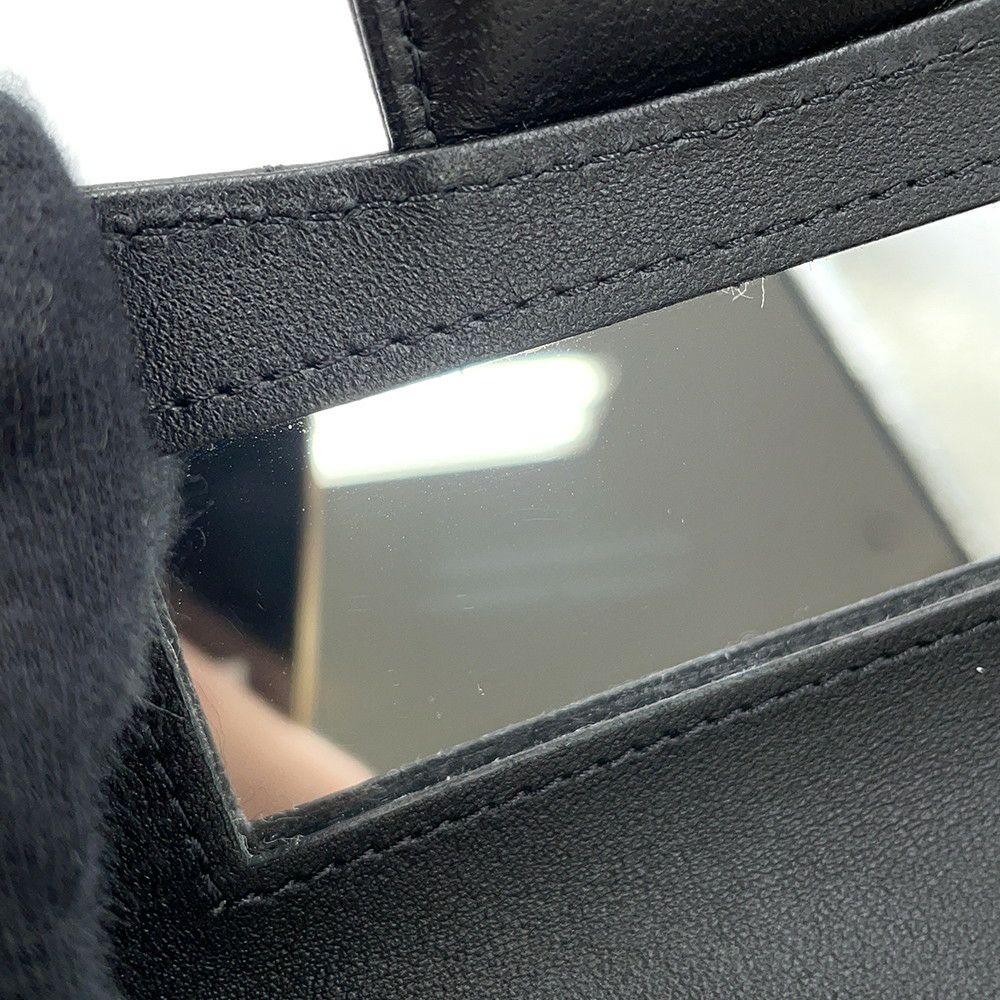 シャネル チェーンショルダーバッグ マトラッセ ココマーク チェーンクラッチ ラムスキン AP2682 CHANEL 黒