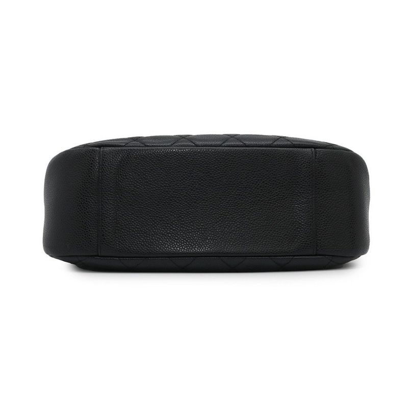 シャネル チェーンショルダーバッグ マトラッセ ココマーク キャビアスキン A20993 CHANEL ワンショルダー 黒