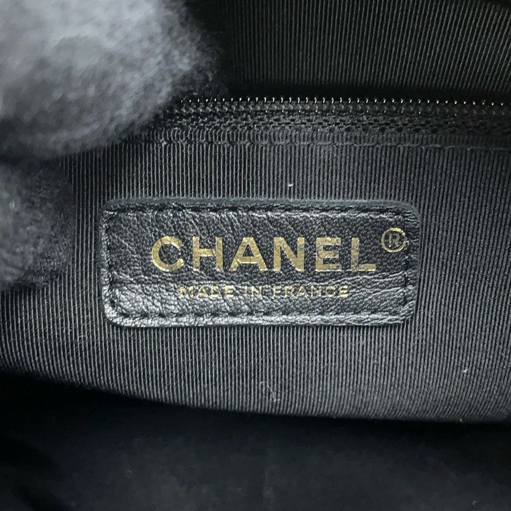 シャネル チェーンショルダーバッグ マトラッセ ココマーク キャビアスキン A20993 CHANEL ワンショルダー 黒