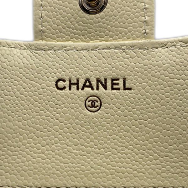 シャネル つ折り財布 クラシック スモール フラップ ウォレット キャビアスキン AP0231 CHANEL 財布