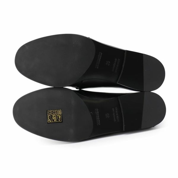 エルメス モカシン オネスト レザー レディースサイズ35 HERMES 靴 黒