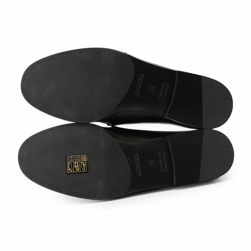 エルメス モカシン オネスト レザー レディースサイズ35 HERMES 靴 黒