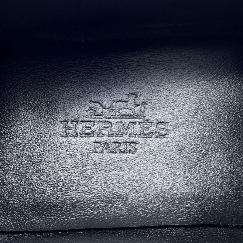 エルメス モカシン オネスト レザー レディースサイズ35 HERMES 靴 黒