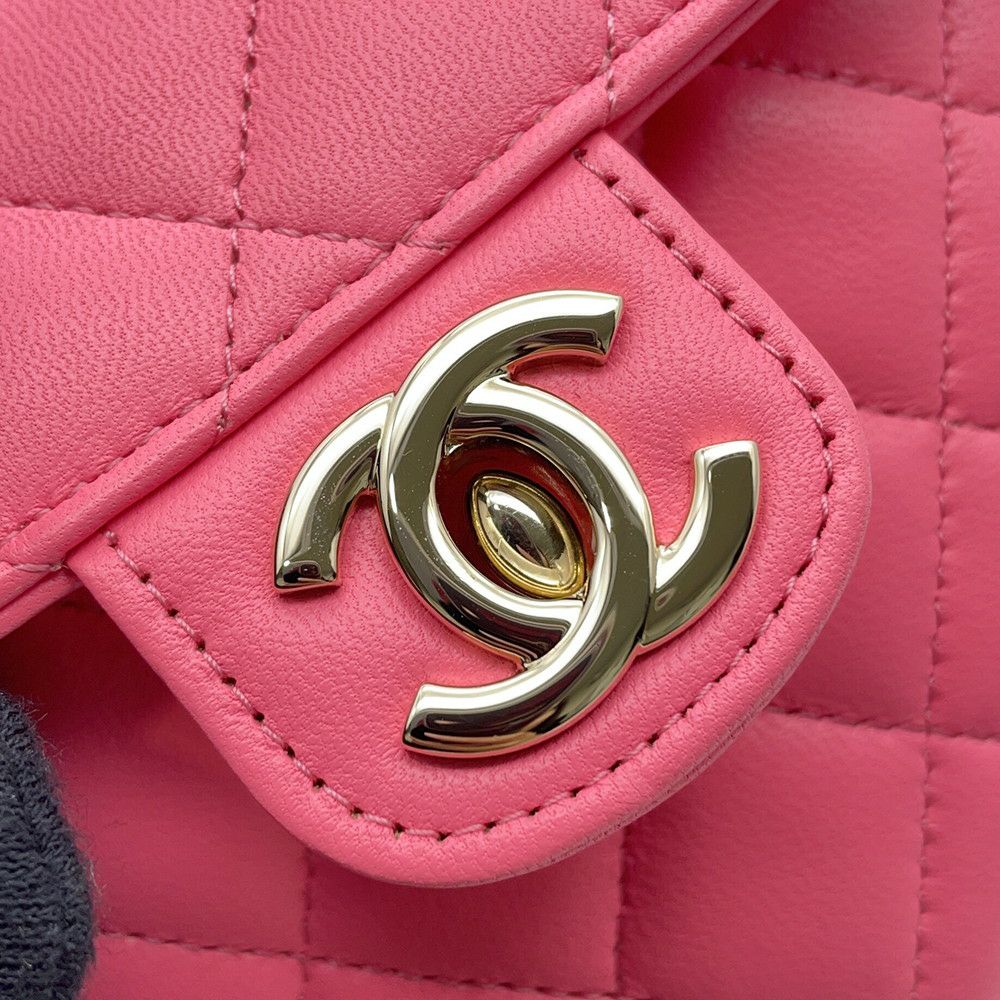 シャネル チェーンショルダーバッグ マトラッセ ココマーク ラムスキン AP2784 CHANEL ポシェット ハート