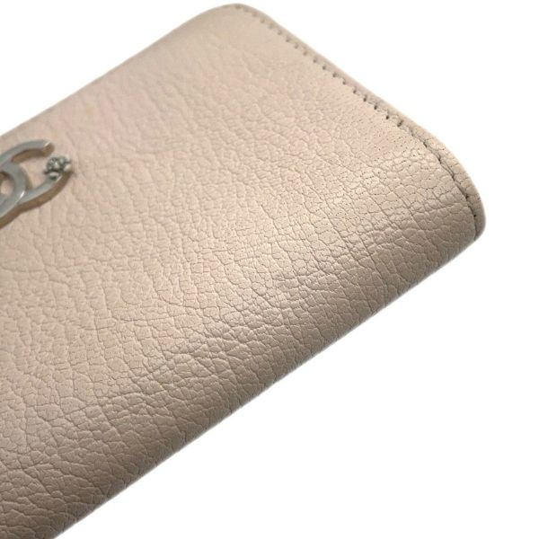 シャネル コインケース ラッキーフラワー ラウンドジップ レザー A81648 CHANEL 財布