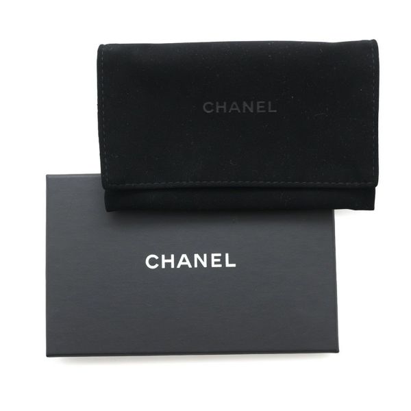 シャネル コインケース ラッキーフラワー ラウンドジップ レザー A81648 CHANEL 財布