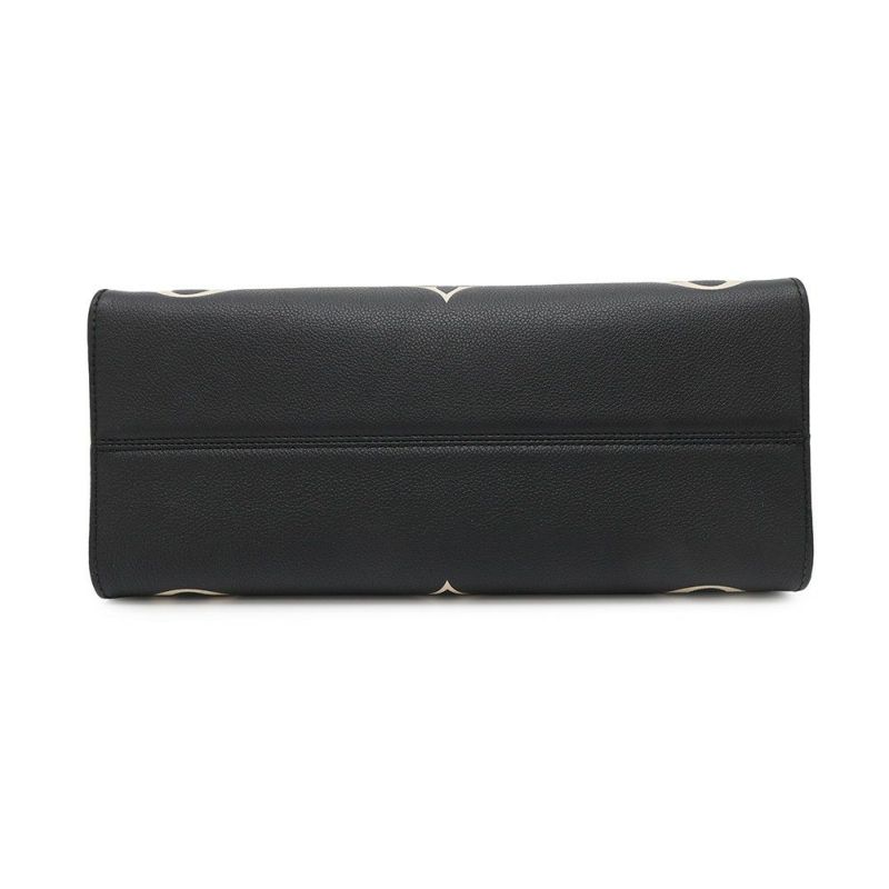 ルイヴィトン トートバッグ モノグラム・アンプラント オンザゴーMM M45495 2way ショルダーバッグ ブラック 黒